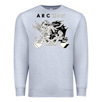 Heather Grey archon game Premium Sweatshirt - artisFamous