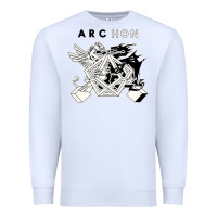 White archon game Premium Sweatshirt - artisFamous