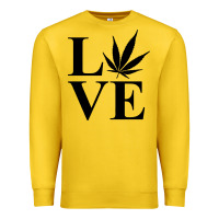Lemon love weed 420 Premium Sweatshirt - artisFamous