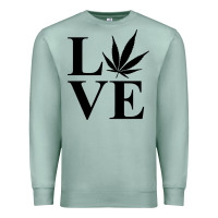 Seafoam love weed 420 Premium Sweatshirt - artisFamous