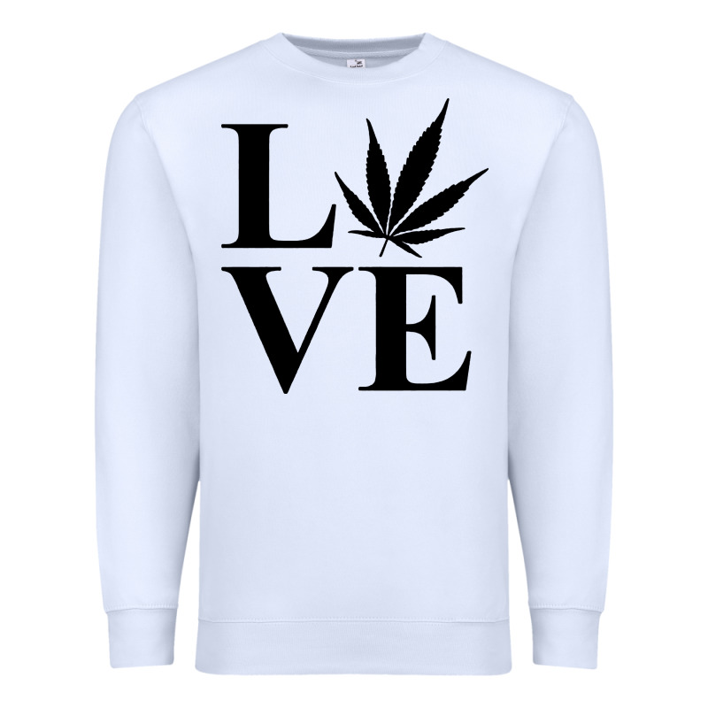 Love Weed 420 Premium Sweatshirt by artisFamous | Teevron