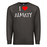 Smoke i love almaty city Premium Sweatshirt - artisFamous