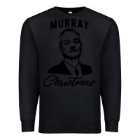 Black murray christmas Premium Sweatshirt - artisFamous