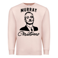 Pale Pink murray christmas Premium Sweatshirt - artisFamous