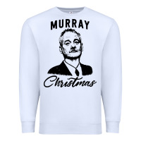 White murray christmas Premium Sweatshirt - artisFamous