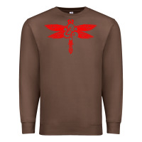 Chestnut coheed and cambria dragonfly Premium Sweatshirt - artisFamous