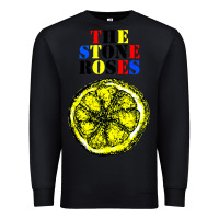 Black the stone roses Premium Sweatshirt - artisFamous