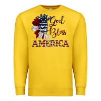 Lemon god bless america Premium Sweatshirt - JahusDesignShop