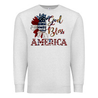 Oatmeal Heather god bless america Premium Sweatshirt - JahusDesignShop
