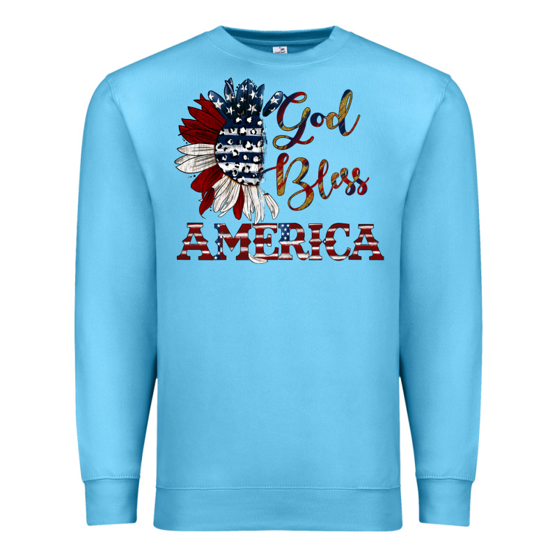 God Bless America Premium Sweatshirt by JahusDesignShop | Teevron