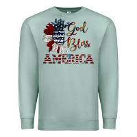 Seafoam god bless america Premium Sweatshirt - JahusDesignShop