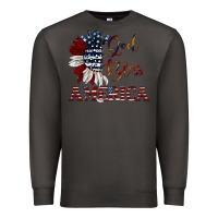 Smoke god bless america Premium Sweatshirt - JahusDesignShop