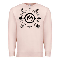 Pale Pink jojo   morioh stands Premium Sweatshirt - artisFamous
