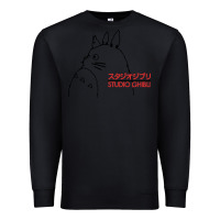 Black best studio ghibli Premium Sweatshirt - artisFamous