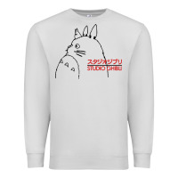 Dove Grey best studio ghibli Premium Sweatshirt - artisFamous