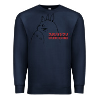 Navy best studio ghibli Premium Sweatshirt - artisFamous