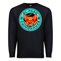 Black el paso chihuahuas cute chihuahua angry funny dog lover  t shirt Premium Sweatshirt - artisFamous