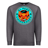 Charcoal Heather el paso chihuahuas cute chihuahua angry funny dog lover  t shirt Premium Sweatshirt - artisFamous