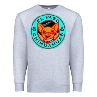 Heather Grey el paso chihuahuas cute chihuahua angry funny dog lover  t shirt Premium Sweatshirt - artisFamous