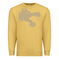 Antique Gold The gray wolf of battletech Premium Sweatshirt - artisFamous