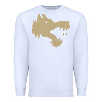 White The gray wolf of battletech Premium Sweatshirt - artisFamous