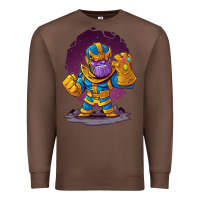 Chestnut cartoons super hero Strong Hands Premium Sweatshirt - artisFamous