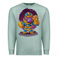 Seafoam cartoons super hero Strong Hands Premium Sweatshirt - artisFamous