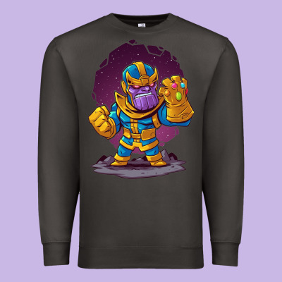 Cartoons Super Hero Strong Hands Premium Sweatshirt Designed By Artisfamous