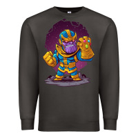 Smoke cartoons super hero Strong Hands Premium Sweatshirt - artisFamous