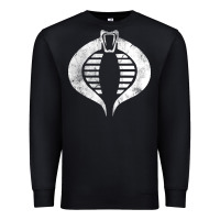 Black vintage cobra symbol Premium Sweatshirt - artisFamous