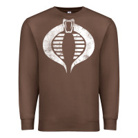 Chestnut vintage cobra symbol Premium Sweatshirt - artisFamous