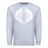 Heather Grey vintage cobra symbol Premium Sweatshirt - artisFamous