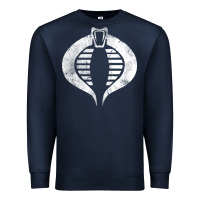 Navy vintage cobra symbol Premium Sweatshirt - artisFamous