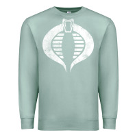 Seafoam vintage cobra symbol Premium Sweatshirt - artisFamous