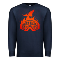 Navy squaw valley winter olympics 1960 Premium Sweatshirt - artisFamous