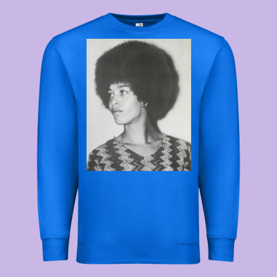 Angela Davis Speaking Premium Sweatshirt Designed By Artisfamous