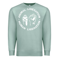 Seafoam animal liberation Premium Sweatshirt - artisFamous