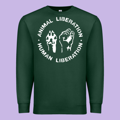 Animal Liberation Premium Sweatshirt Designed By Artisfamous