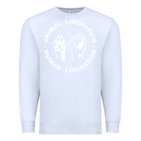 White animal liberation Premium Sweatshirt - artisFamous
