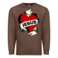 Chestnut jesus love Premium Sweatshirt - artisFamous