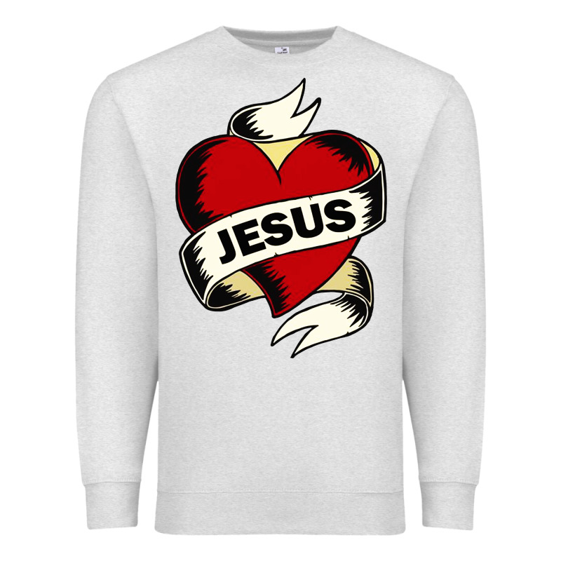 Jesus Love Premium Sweatshirt by artisFamous | Teevron