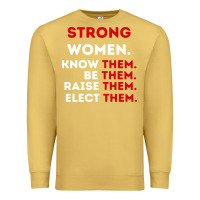 Antique Gold strong women know them be them Premium Sweatshirt - artisFamous