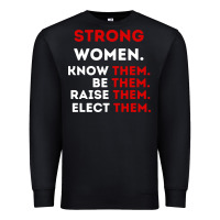 Black strong women know them be them Premium Sweatshirt - artisFamous