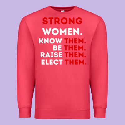 Strong Women Know Them Be Them Premium Sweatshirt Designed By Artisfamous