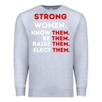 Heather Grey strong women know them be them Premium Sweatshirt - artisFamous