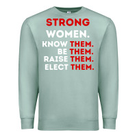 Seafoam strong women know them be them Premium Sweatshirt - artisFamous