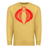 Antique Gold vintage cobra symbol Premium Sweatshirt - artisFamous