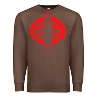 Chestnut vintage cobra symbol Premium Sweatshirt - artisFamous