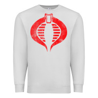 Dove Grey vintage cobra symbol Premium Sweatshirt - artisFamous