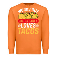 Carrot tacos work out gym gift classic Premium Sweatshirt - artisFamous